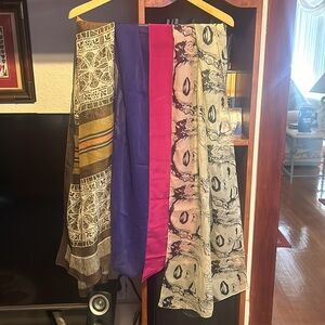 Vintage 4 scarves bundle